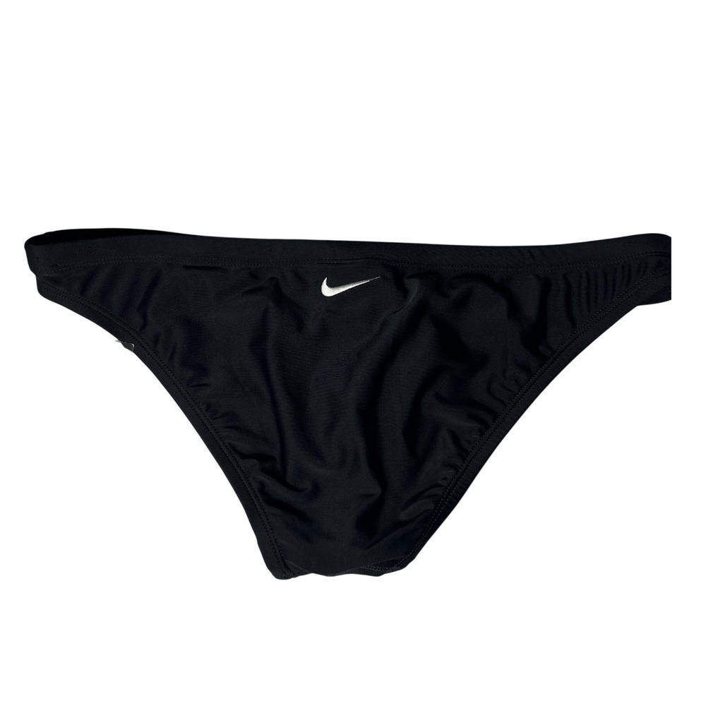 Nike Bikini Bottoms Womens Large Black Swim Brief NESS8087-001 NWT